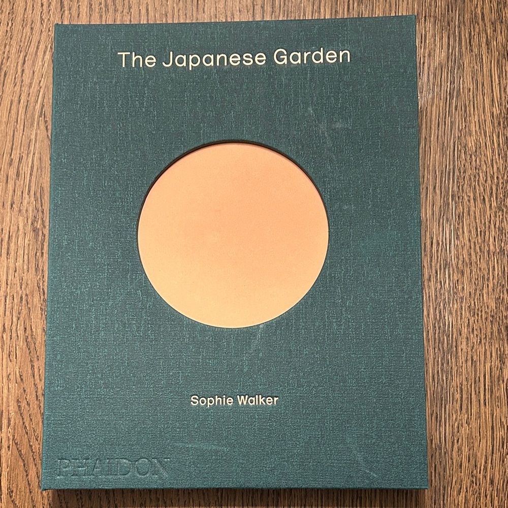 Phaidon Green and Orange Japanese Garden Book